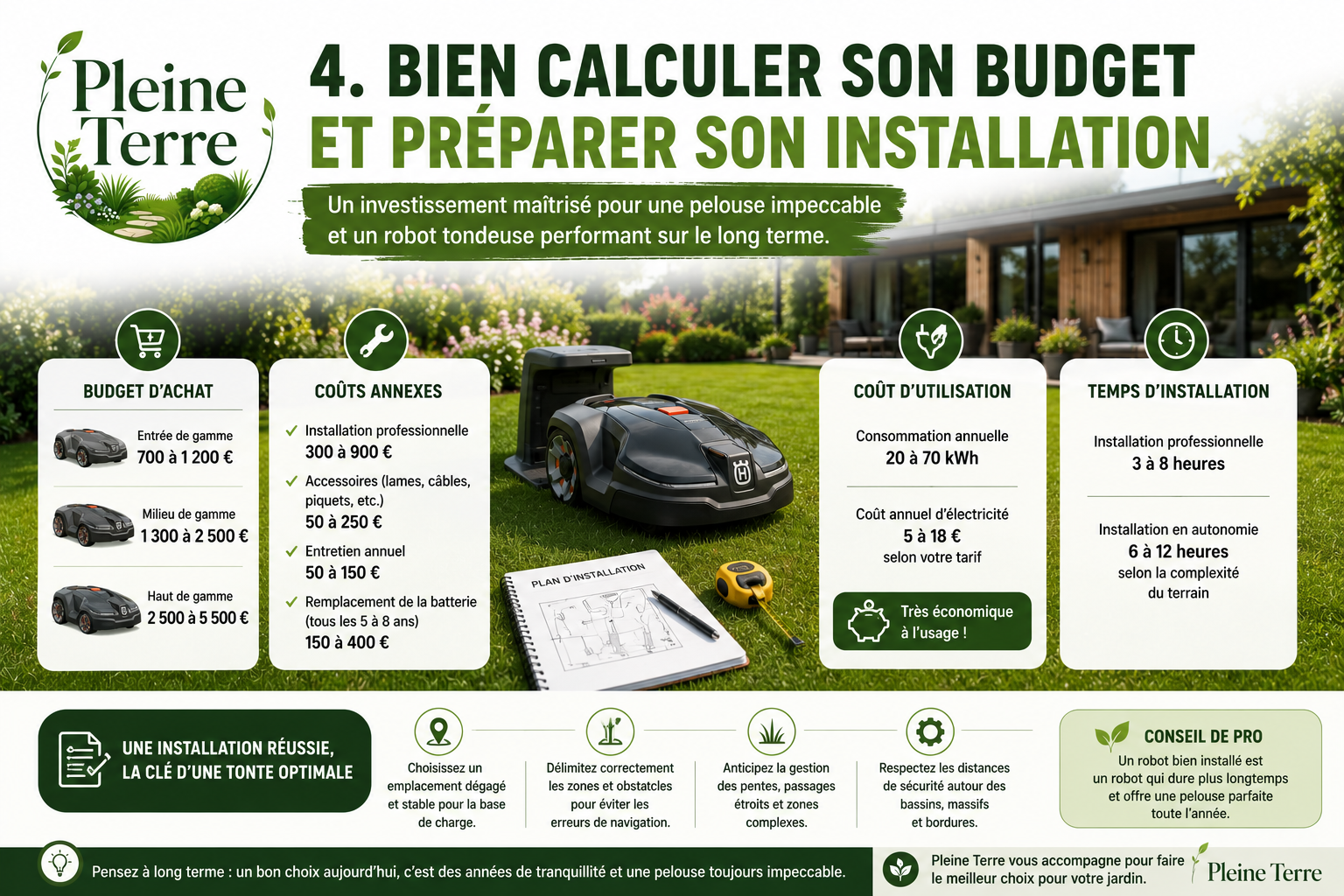 Bien calculer son budget jardinage
