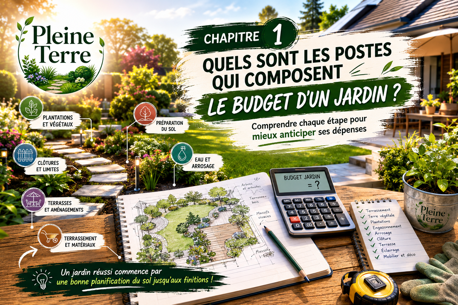 Budget jardin planifiez chaque étape