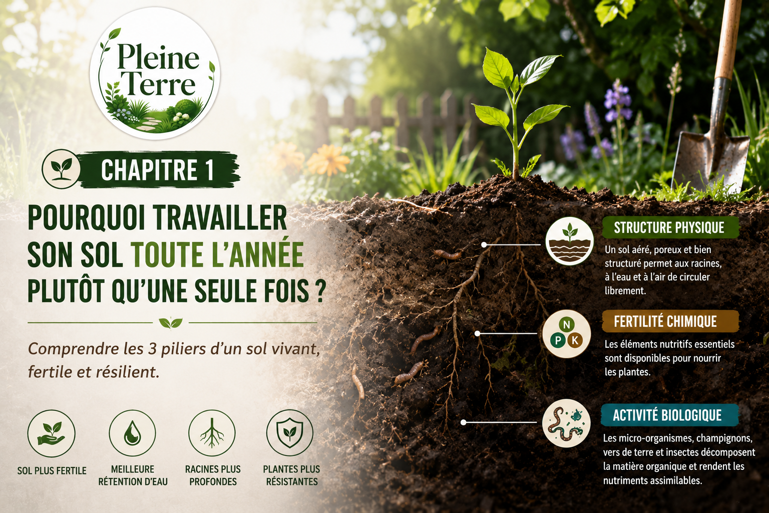Comprendre les 3 piliers du sol