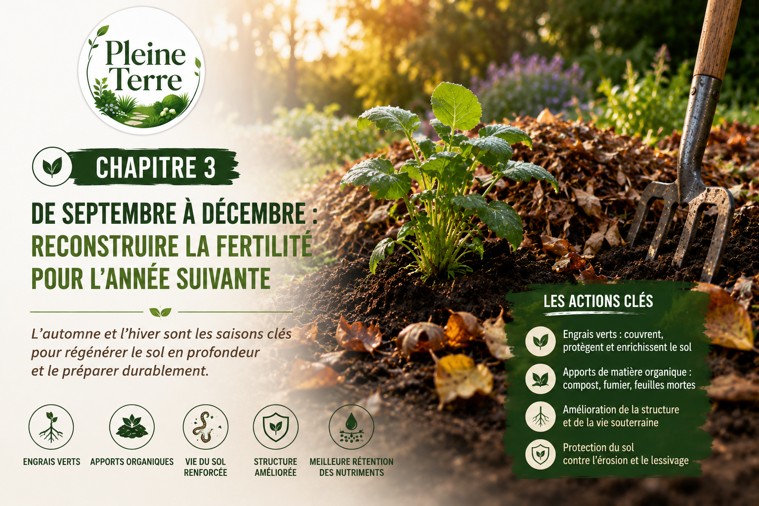 Réformer la fertilité du sol