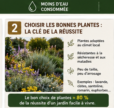Choisir les bonnes plantes : la clé d'un jardin durable