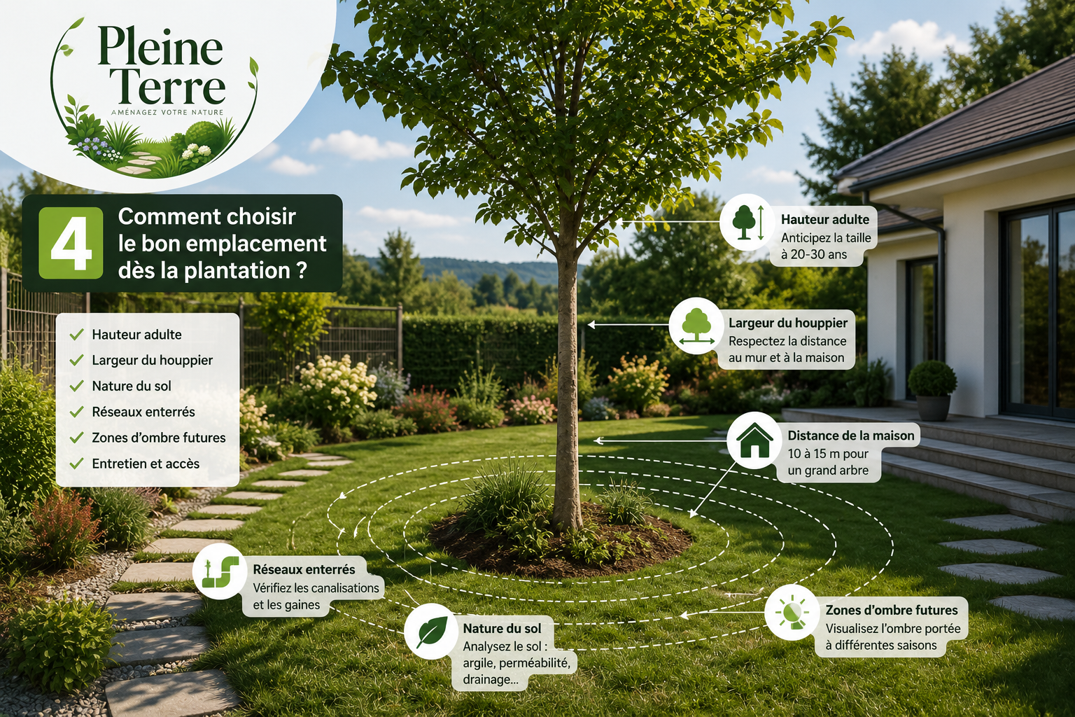 Aménagez votre jardin efficacement