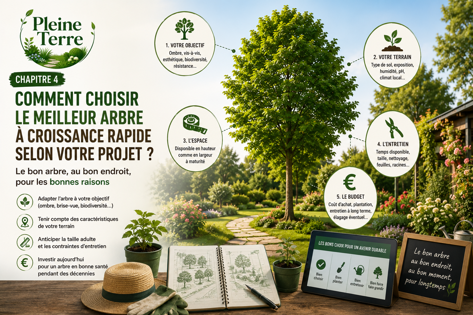 Choisir le bon arbre pour votre jardin