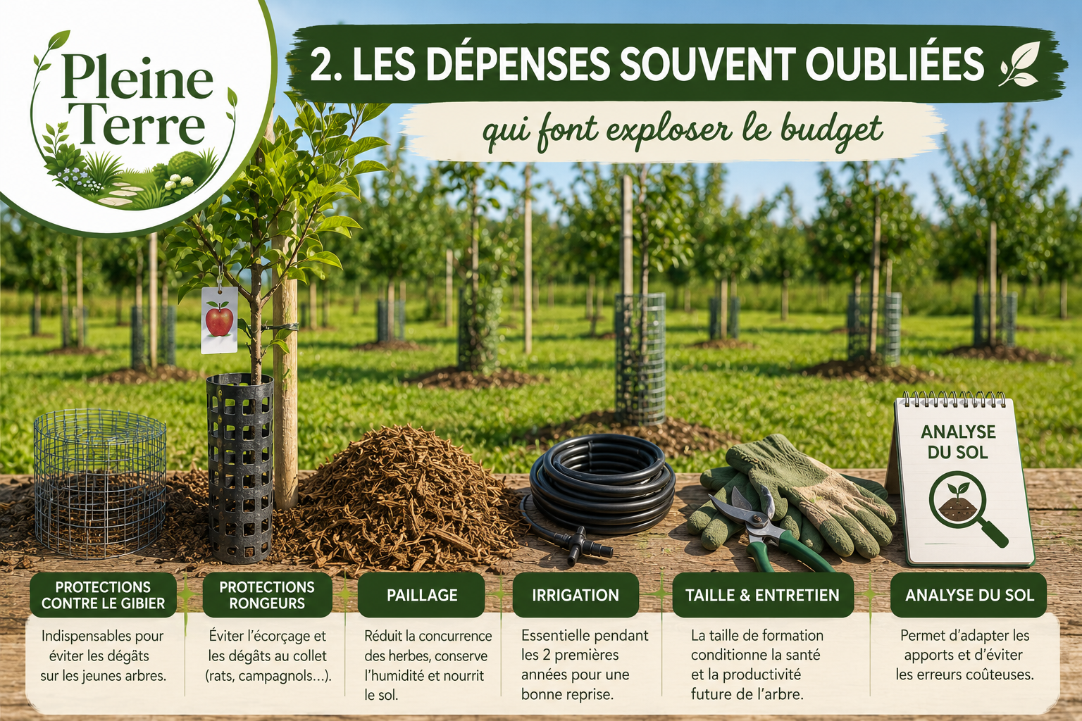 Guide d'entretien pour arbres fruitiers