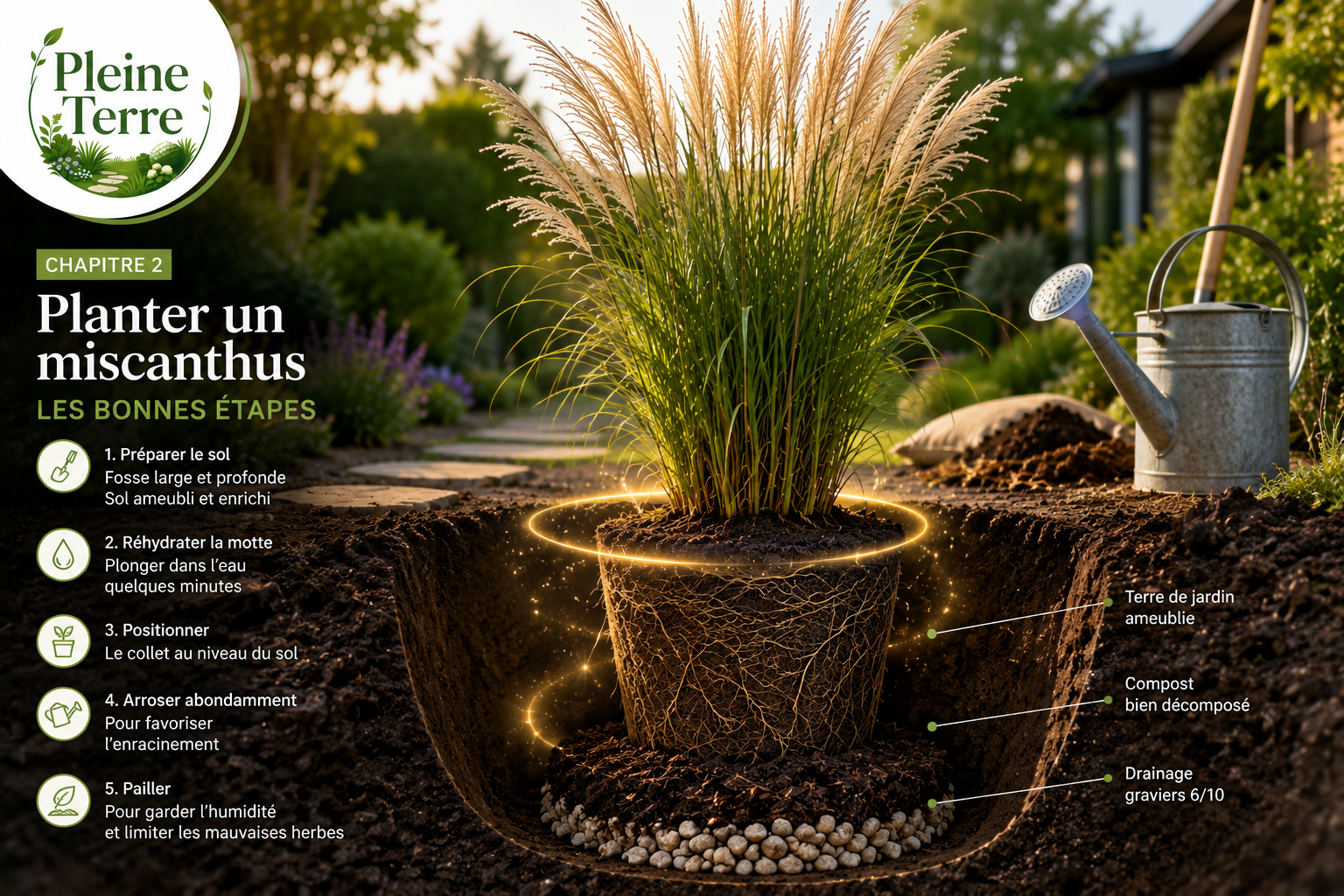 Planter un miscanthus les bonnes étapes