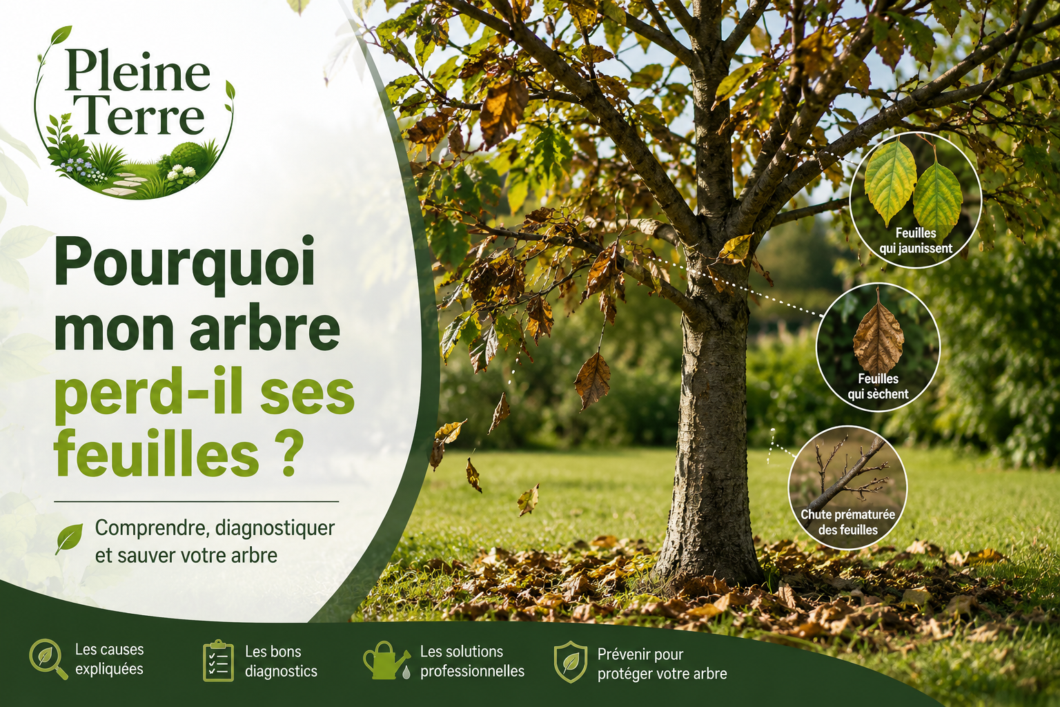 Pourquoi mon arbre perd-il ses feuilles