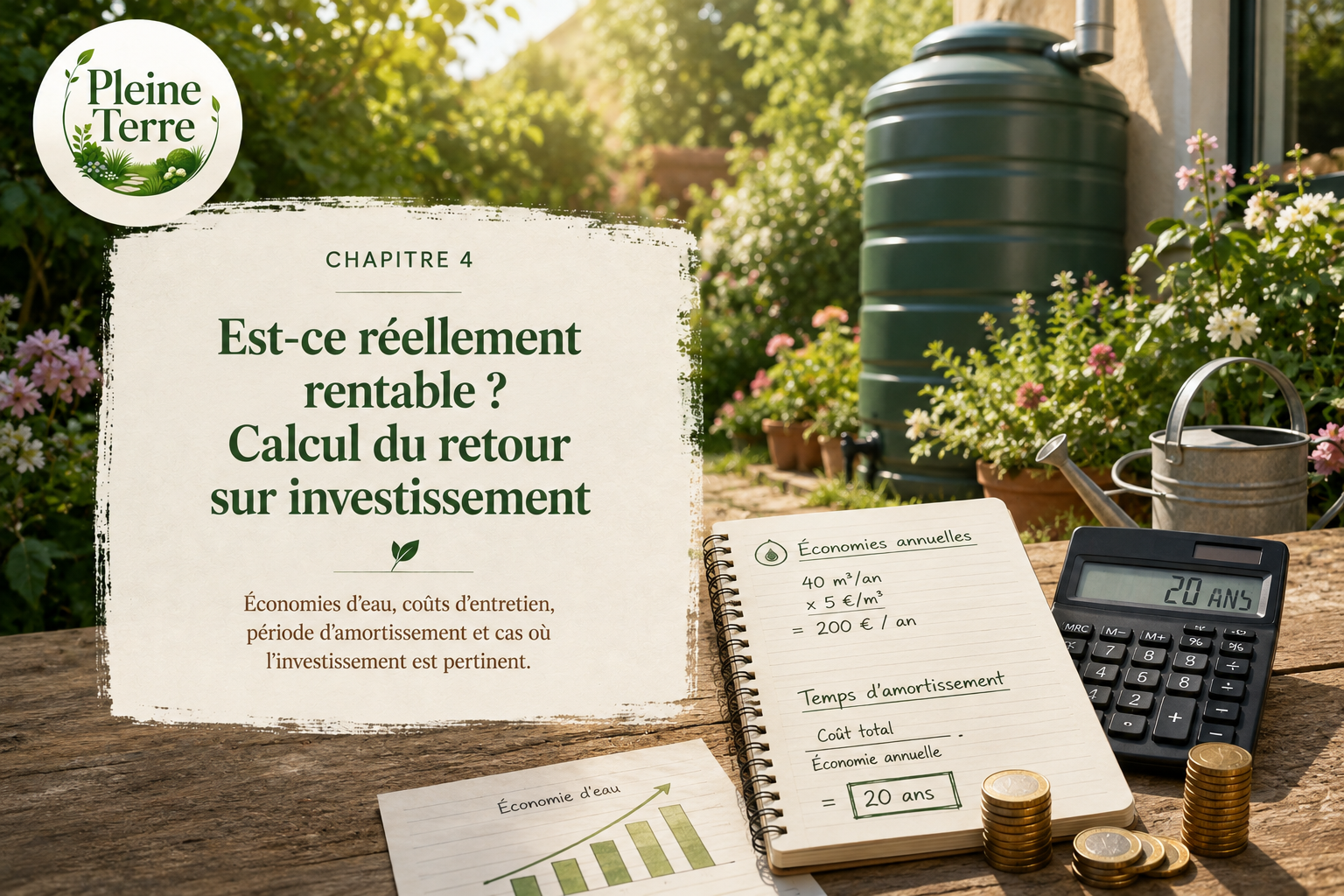 Calcul du retour sur investissement écologique