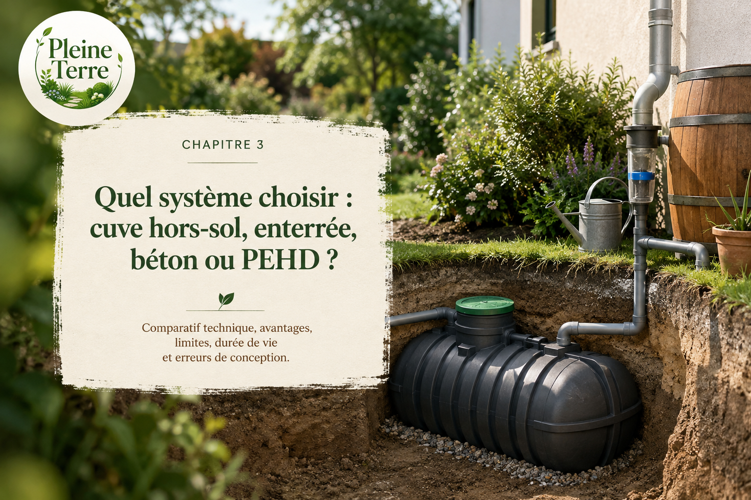 Guide pratique des citernes enterrées