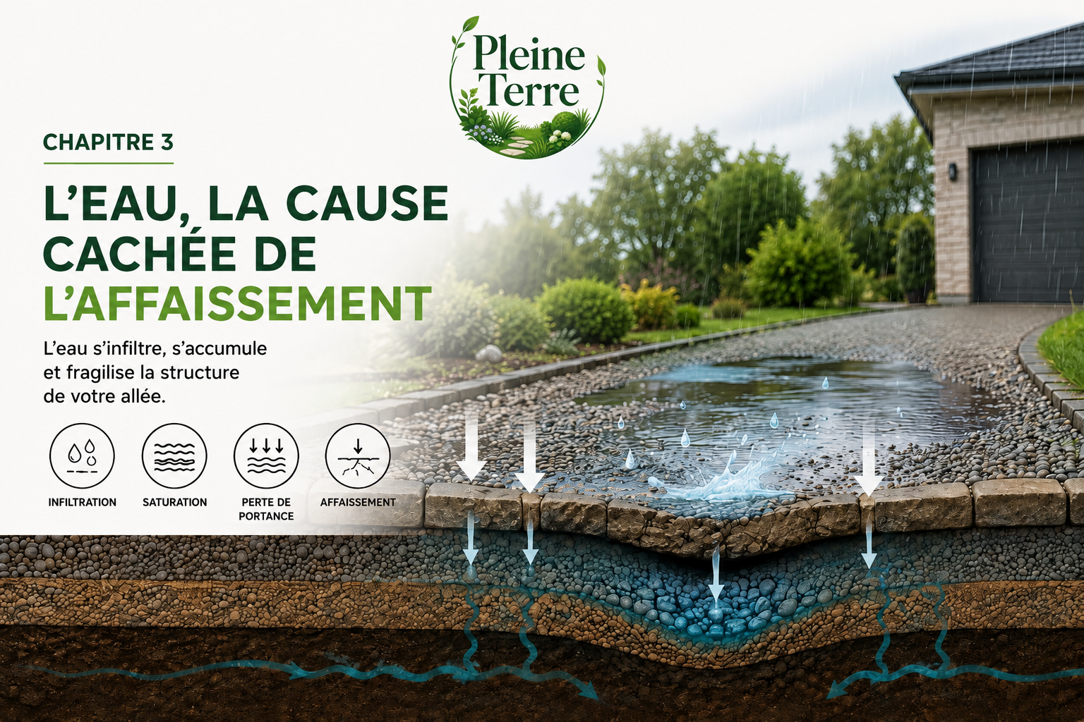 L’eau, cause cachée de l’affaissement