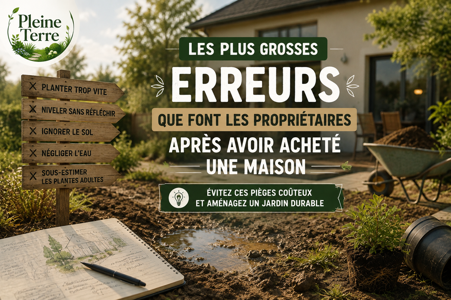Les plus grosses erreures dans les jardins