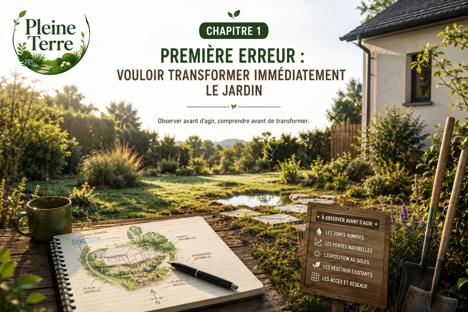 Transformer le jardin