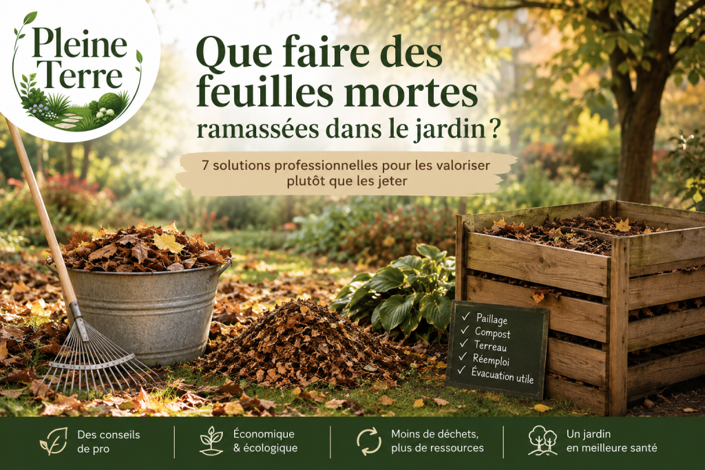 Valoriser les feuilles mortes au jardin