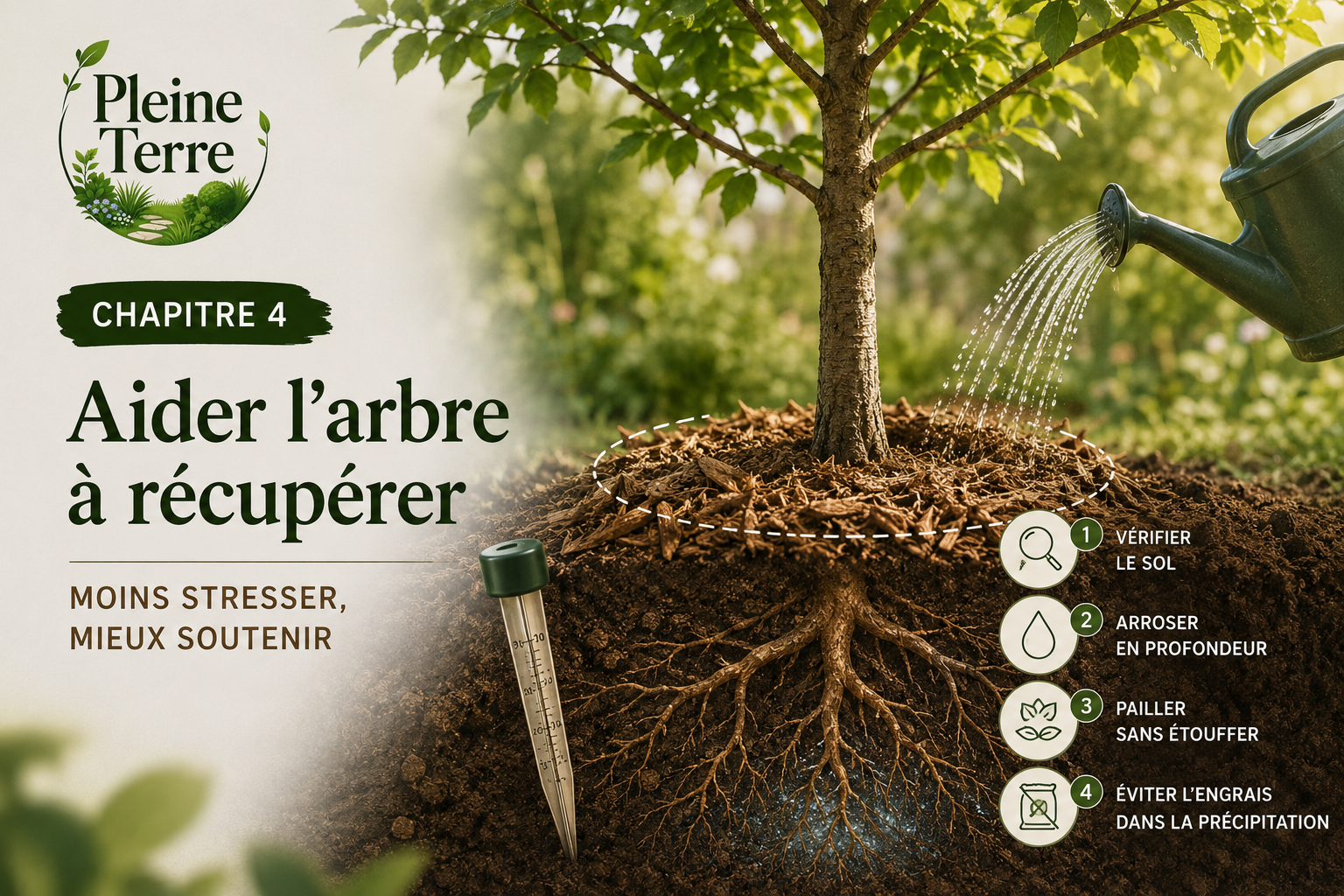 Aider l’arbre à récupérer
