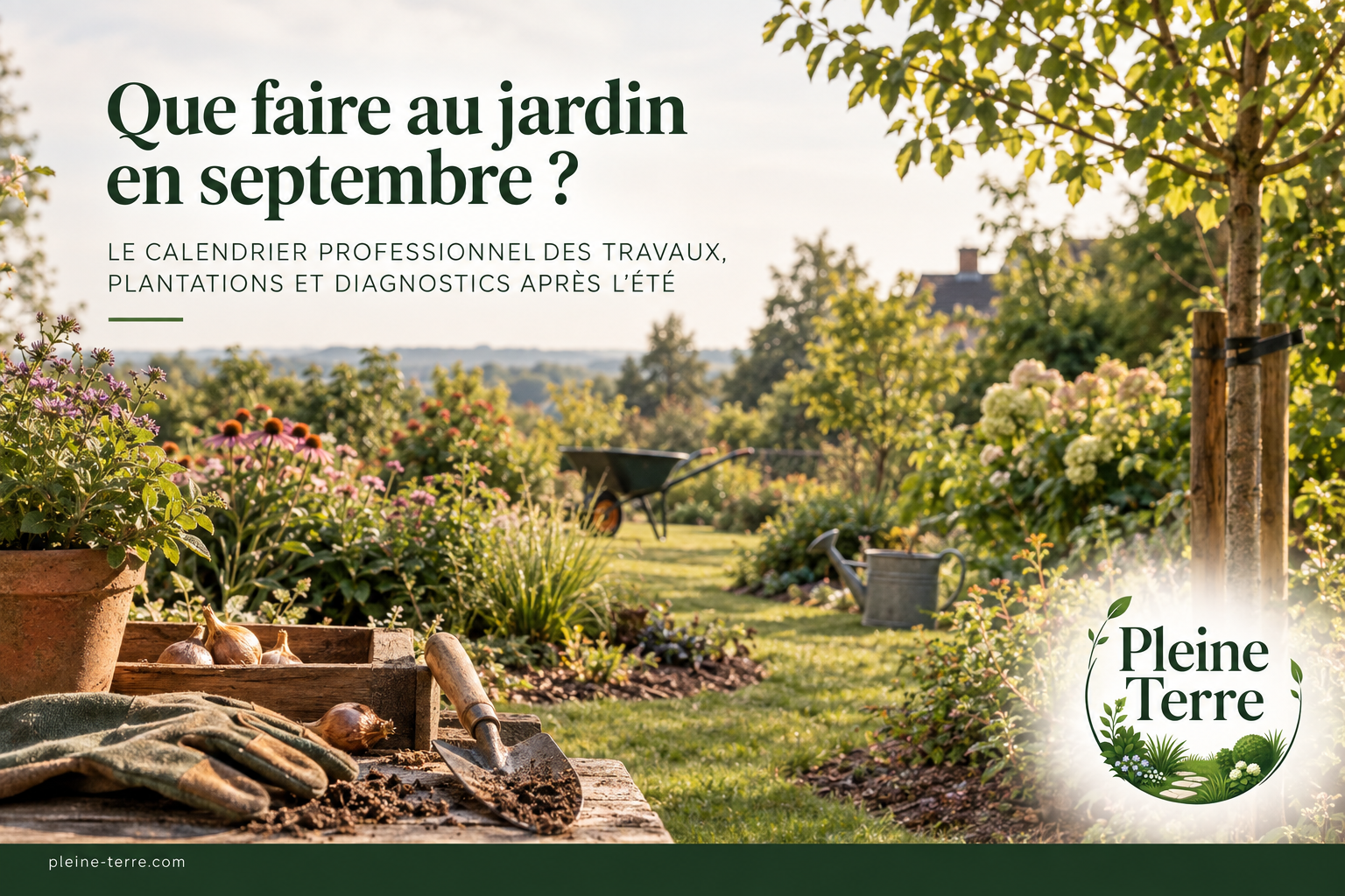 Calendrier du jardin en septembre