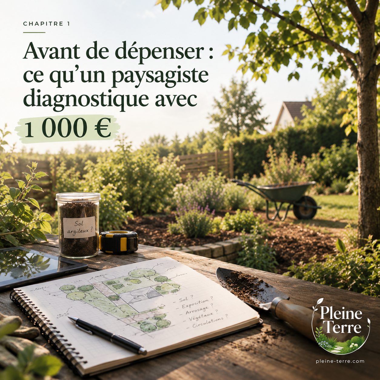 Diagnostic paysager avant travaux