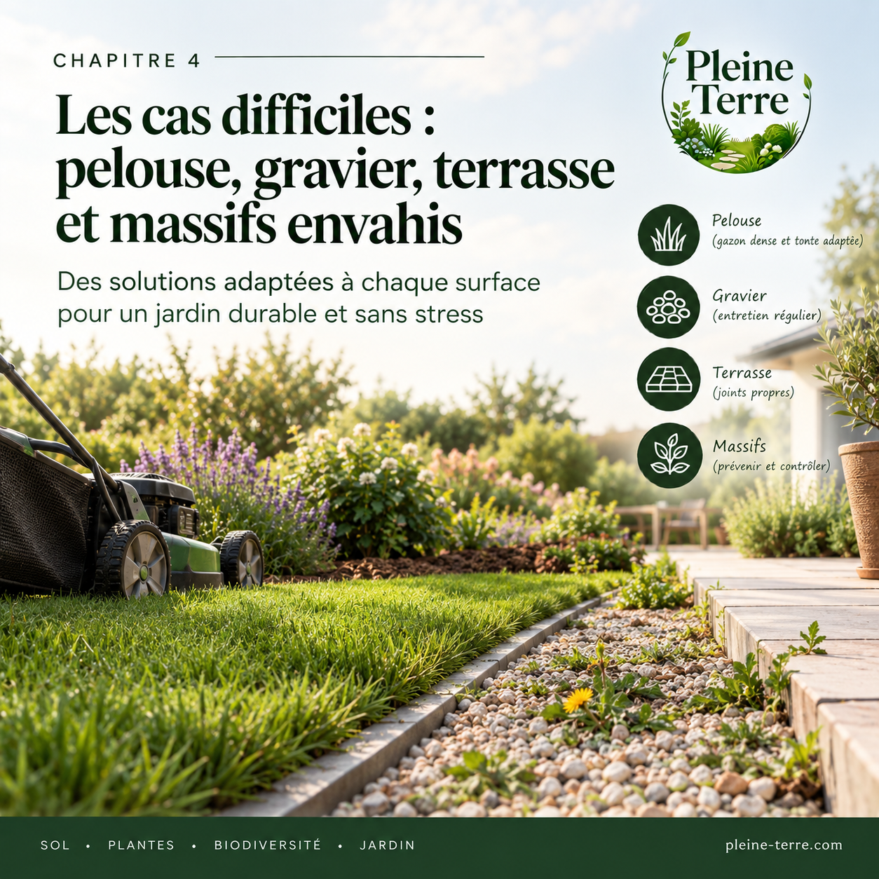 Guide jardin solutions pour chaque surface