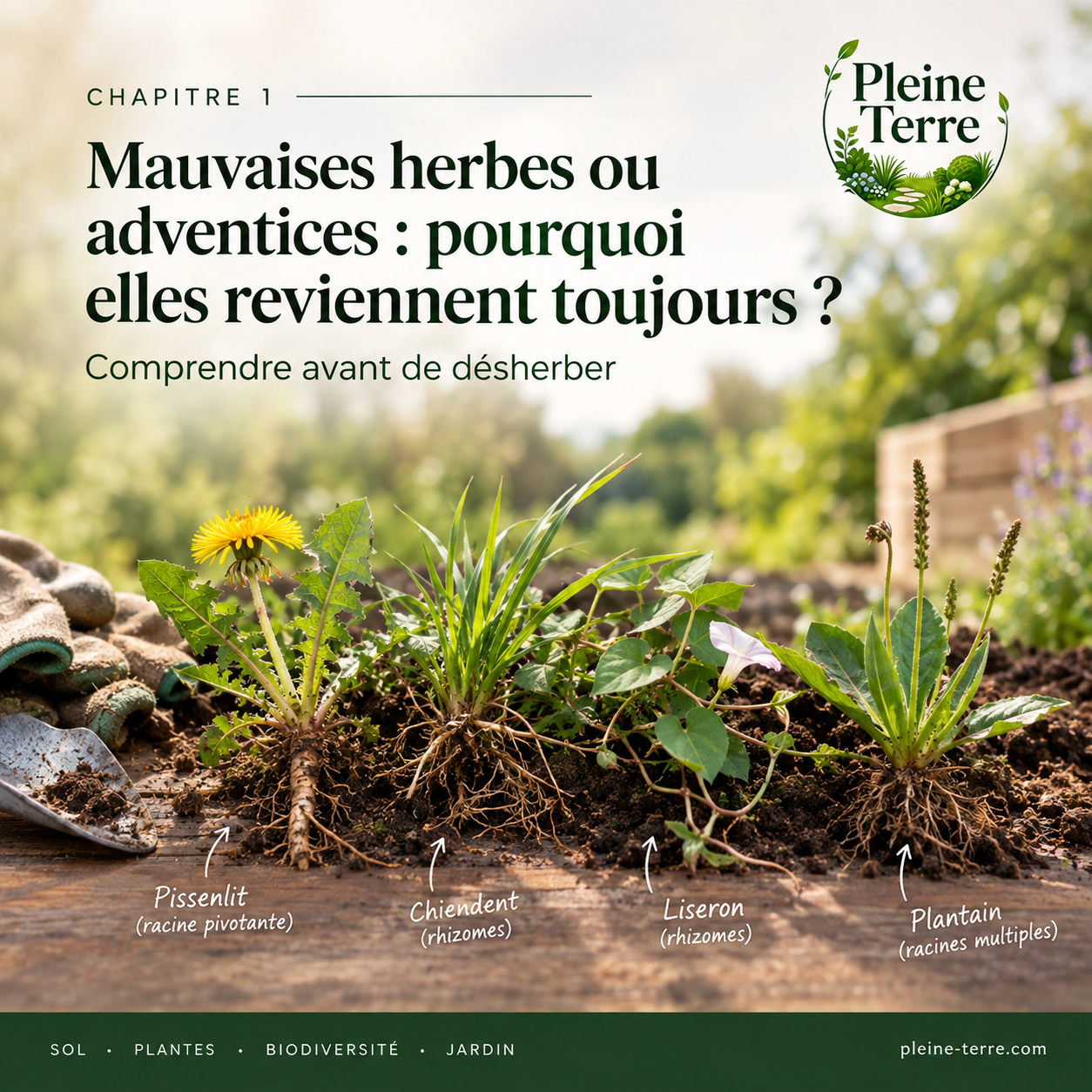 Mauvaises herbes comprendre avant de désherber