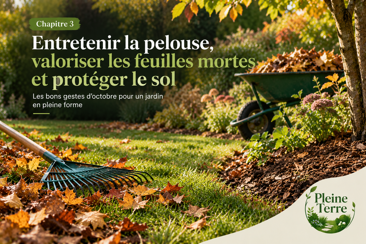Entretenir la pelouse en automne