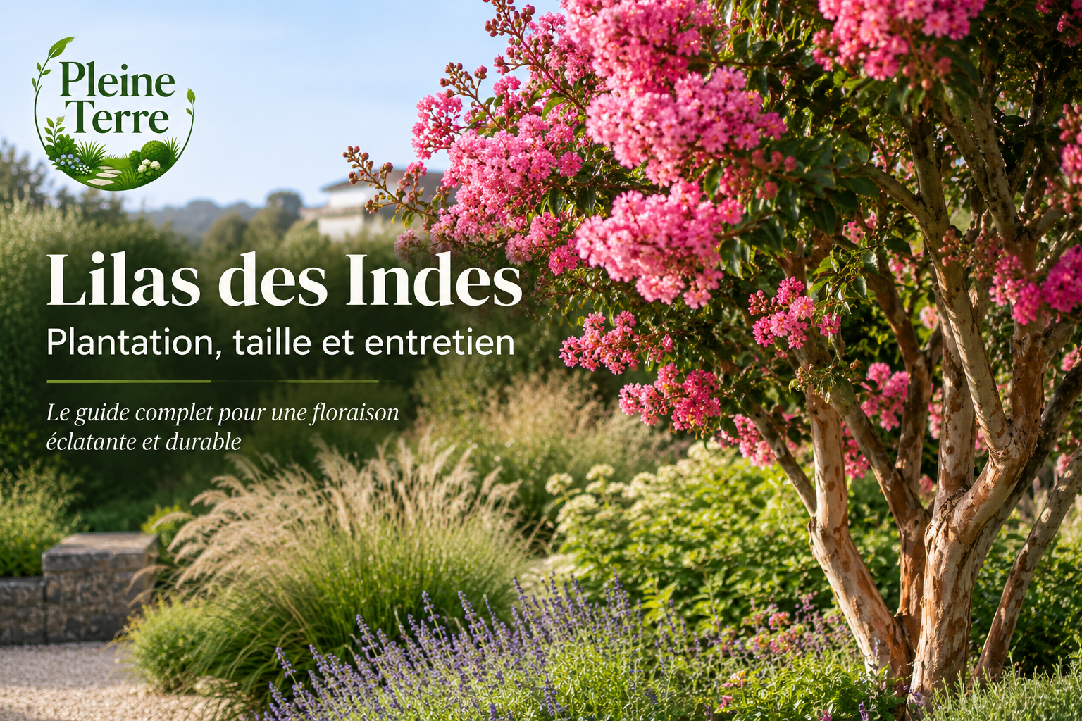 Guide du lilas des Indes en fleurs