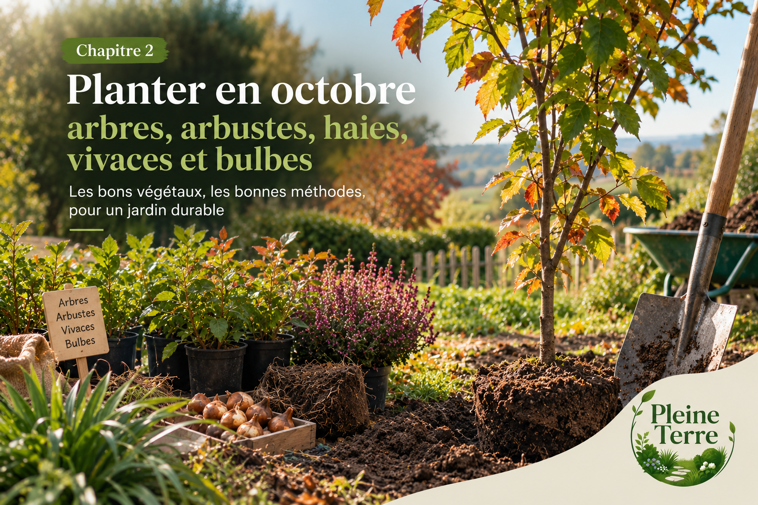 Planter en octobre au jardin