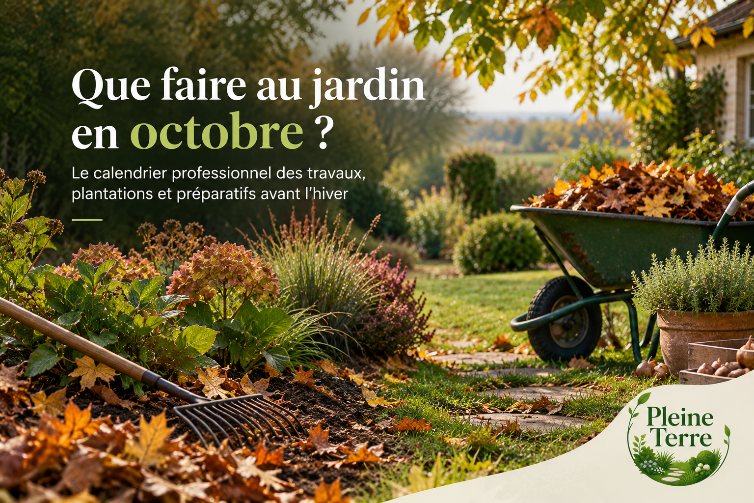 Travaux d’automne au jardin